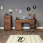 میز تحریر چوبی گندم