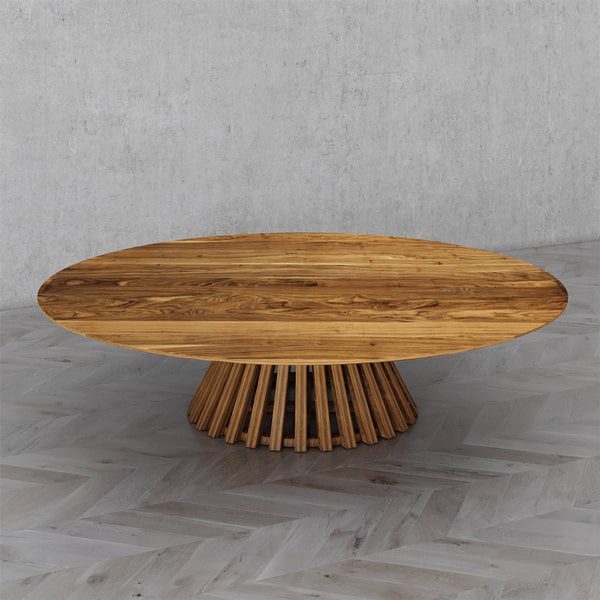 میز جلو مبلی چوبی ملیکا