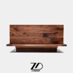 تخت دو نفره چوبی لیما