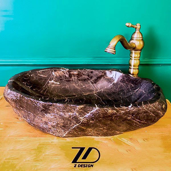 روشویی سنگ طبیعی