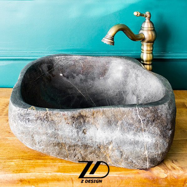 روشویی سنگی فسیلی