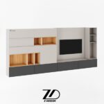 میز تلویزیون چوبی آروند