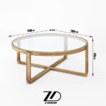 میز جلو مبلی آروشا