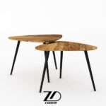 میز عسلی چوبی آتریسا