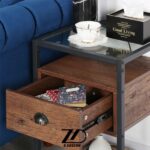 پاتختی شیشه ای سارینا