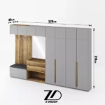 ست جا لباسی دلاریس