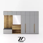 ست جا لباسی دلاریس