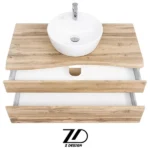 ست روشویی کابینتی با آینه