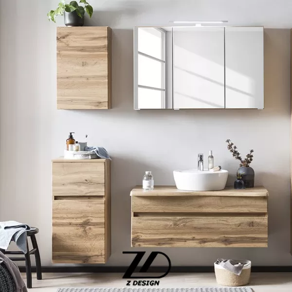 ست روشویی کابینتی با آینه