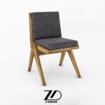 صندلی چوبی الیسا