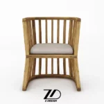 صندلی چوبی سلنا