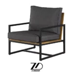 صندلی راحتی فلزی سنا