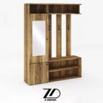 جا لباسی چوبی ایستاده