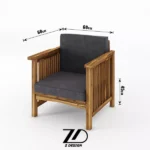 صندلی راحتی رزا