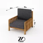 صندلی راحتی فریا