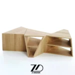 میز عسلی چوبی آریا