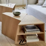 میز عسلی چوبی آریا