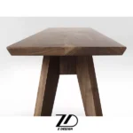 میز ناهارخوری نیمکتی یاریس