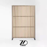 پارتیشن چوبی پذیرایی