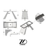 پایه فلزی الیزابت - Image 7