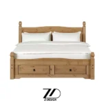 تخت خواب دو نفره آریا