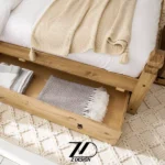 تخت خواب دو نفره آریا