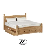 تخت خواب دو نفره آریا