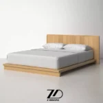 تخت خواب دو نفره هانا