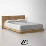 تخت خواب دو نفره هانا