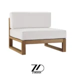 صندلی چوبی شاینا