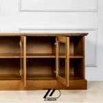 میز تلویزیون چوبی آسوکا