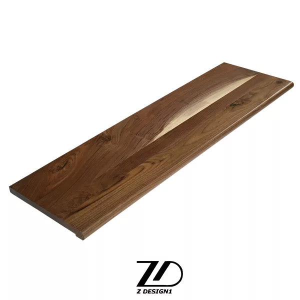 کف پله چوب گردو