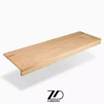 کف پله چوبی راش