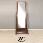 آینه چوبی نورا