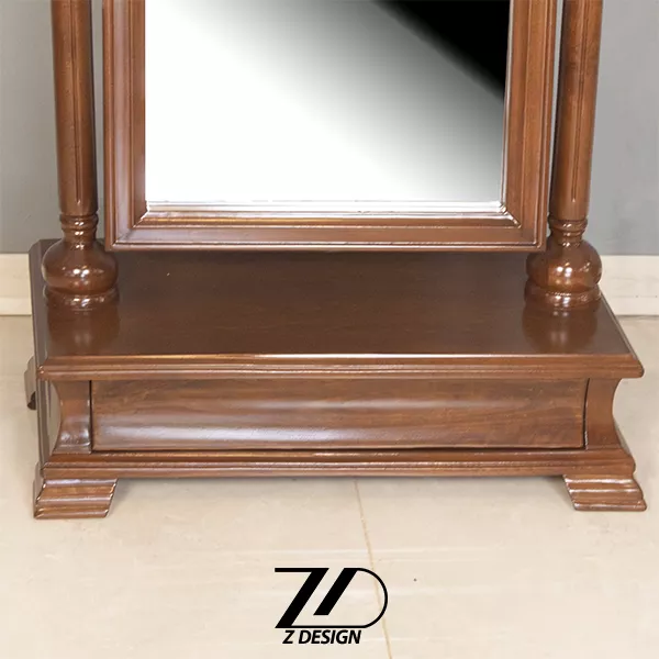 آینه چوبی نورا