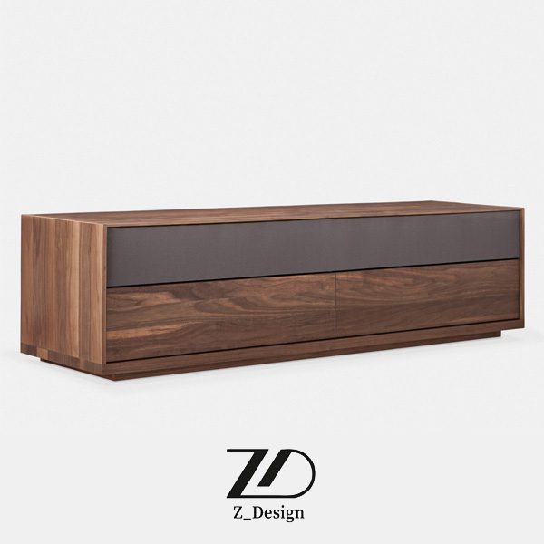 میز تلویزیون چوبی مدرنا