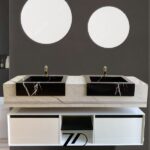 روشویی عمومی یکپارچه سرامیکی