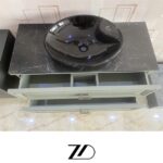 روشویی رویه سرامیک کابینت pvc - Image 2