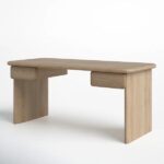 میز تحریر چوبی مینیمال - Image 4