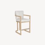 صندلی کانتر چوبی مینیمال