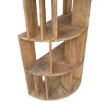 قفسه و کتابخانه چوبی گرد - Image 4