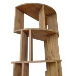 قفسه و کتابخانه چوبی گرد - Image 3