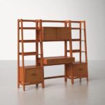 میز تحریر و کتابخانه مدرن - Image 5