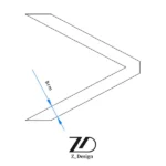 فروش پایه فلزی میز لوکاس