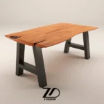 خرید پایه میز فلزی اچ