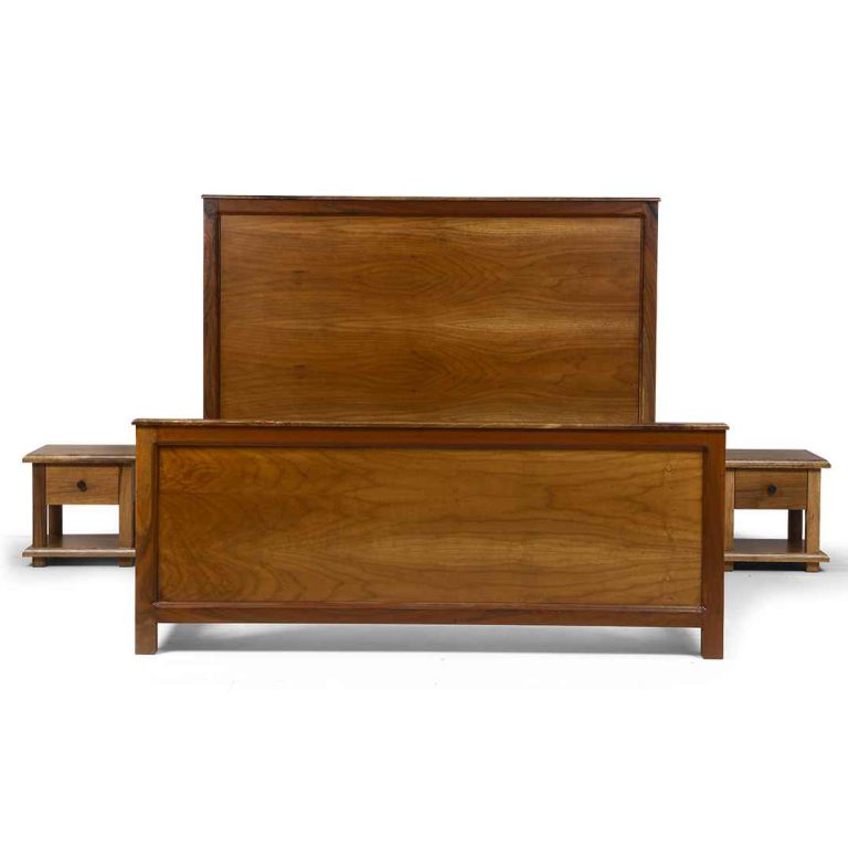 تخت خواب چوبی شیوا