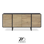 میز کنسول چوبی آدیسا