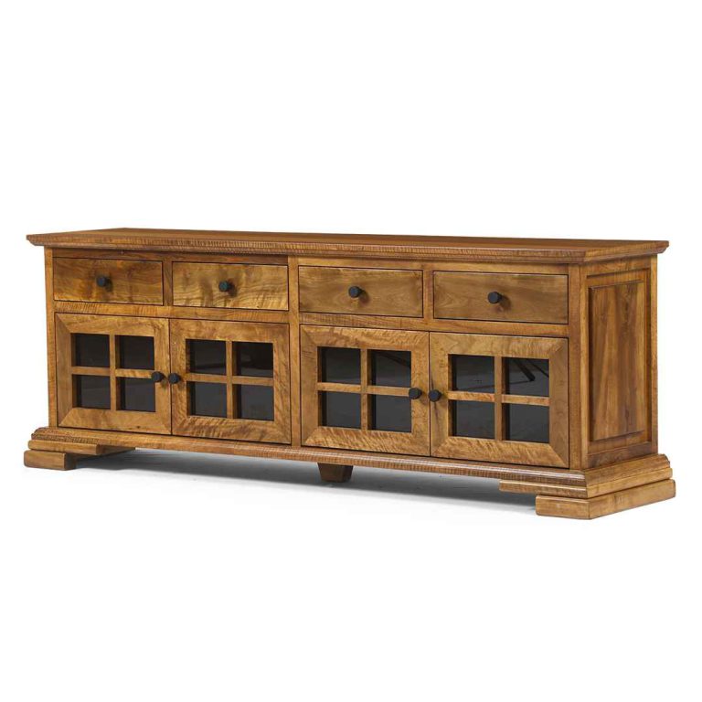 میز تلویزیون چوبی شیوا