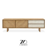 میز تلویزیون کایزن چوبی