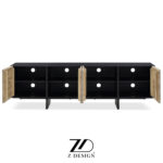 میز تلویزیون با چوب گردو ادیسا